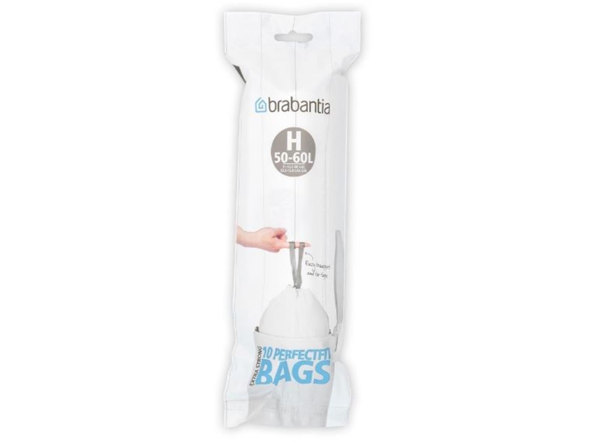 Brabantia perfectfit afvalzakken h 50-60l 10 stuks