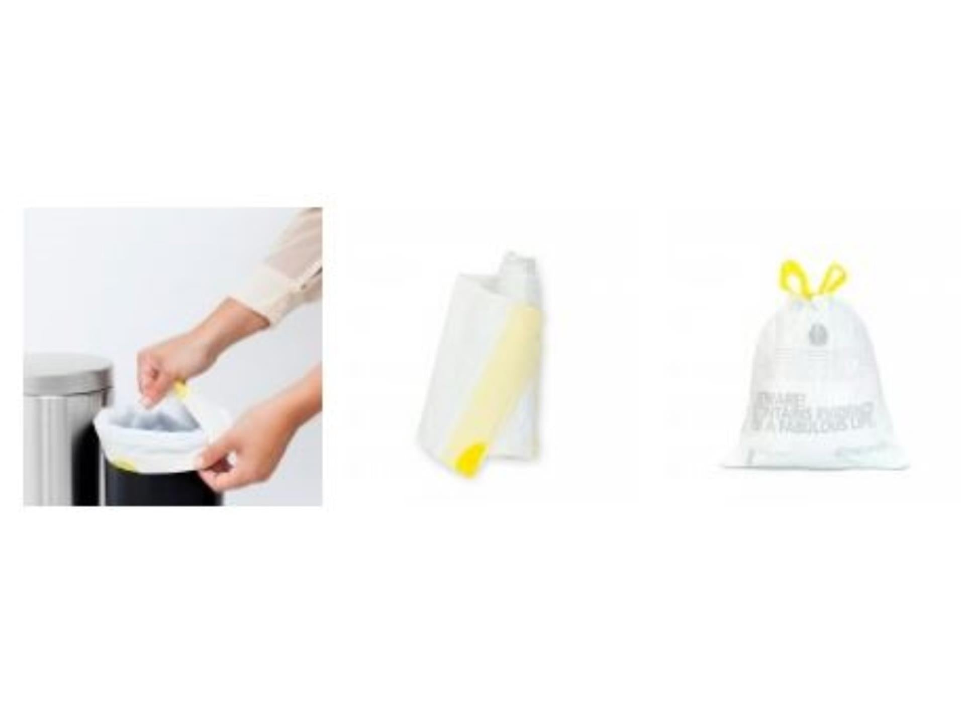 Brabantia afvalzakken passen perfect in een 3l 20 stuks