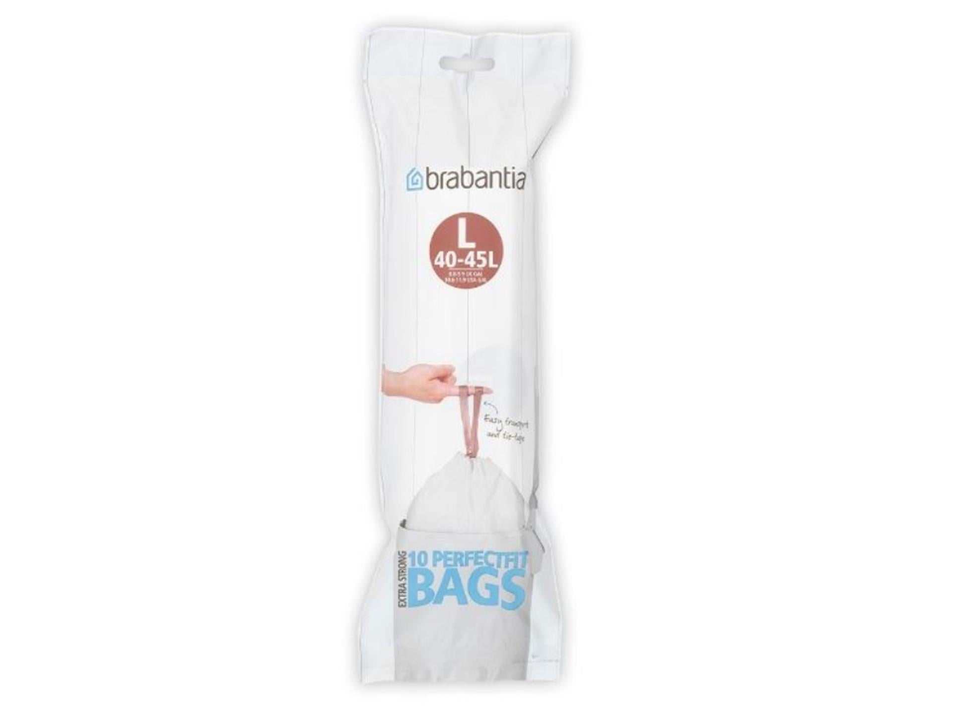 Brabantia perfectfit afvalzakken l 40-45l 10 stuks