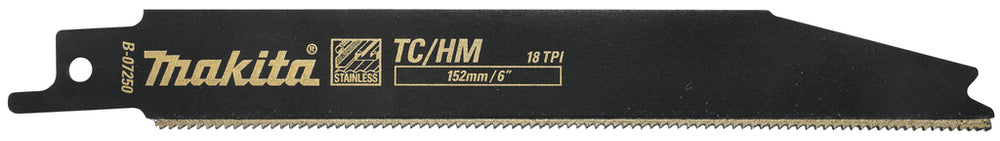 Makita accessoires reciprozaagblad 128 rvs s922ehm - b-07250
