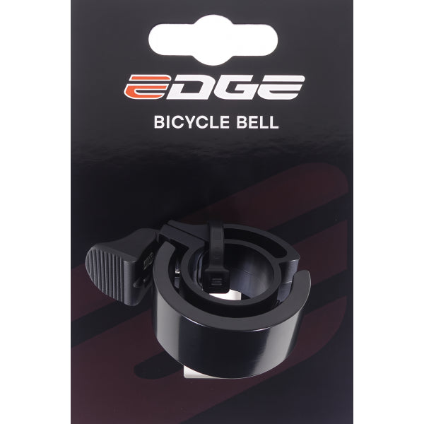 Edge bicycle bell aeroring - black