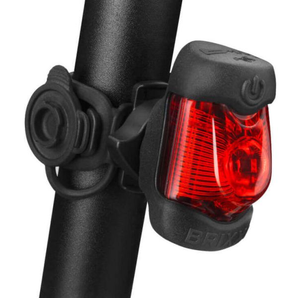 Busch Muller Busch+muller brixx achterlicht usb oplaadbaar met remlicht
