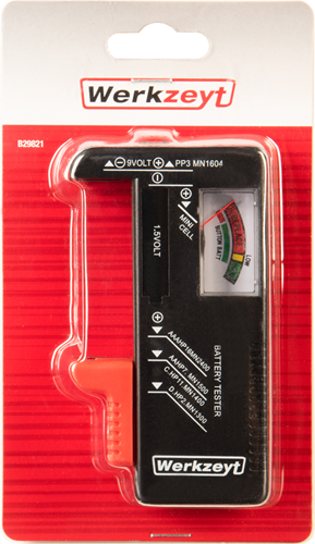 Con:p batterijtester analoog - b29821