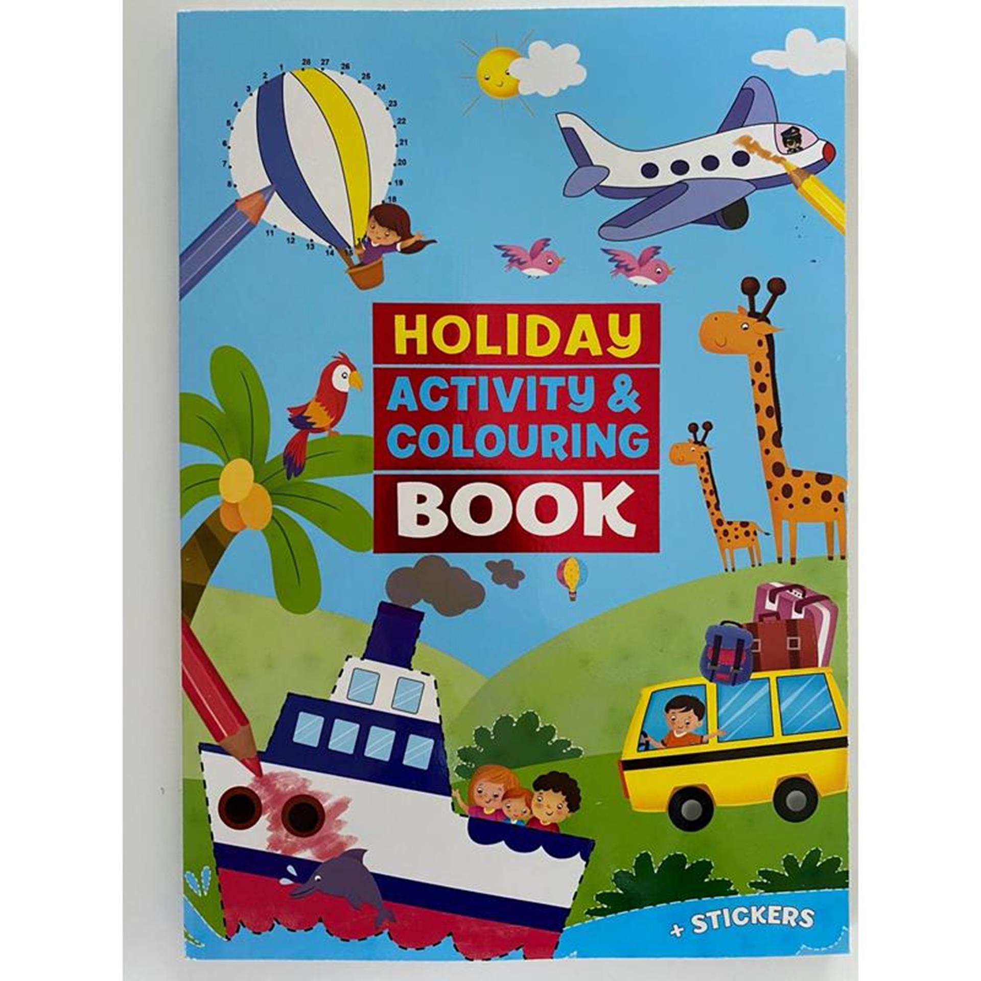 A4 Kleur- en Activiteitenboek Vakantie