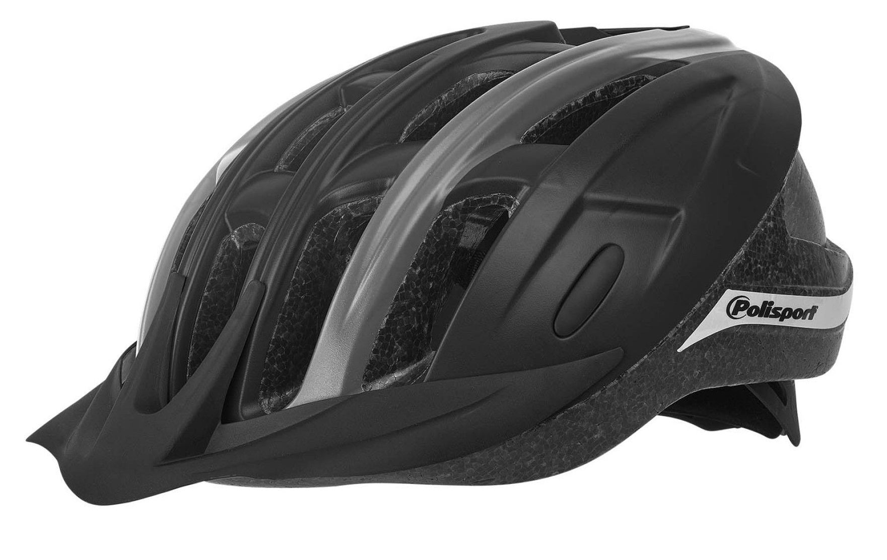 Casque de vélo Polisport Ride-In L (58-62cm) - noir gris