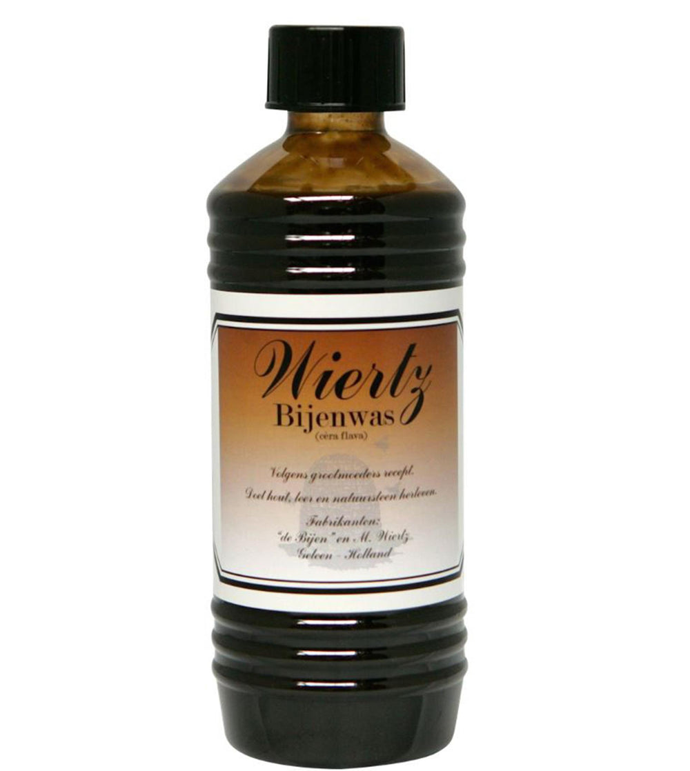 Wiertz bijenwas bruin 500ml