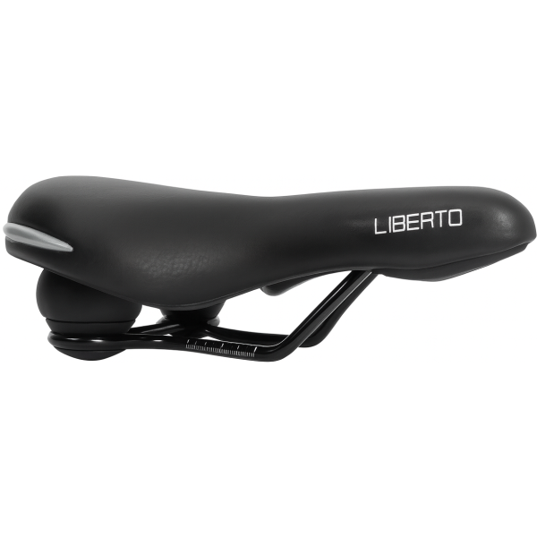Fietszadel Edge Liberto - zwart (op kaart)