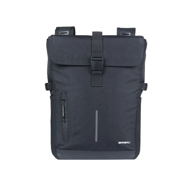 Basil dubbele fietsas move 30 liter 16 x 27 x 38 cm - zwart