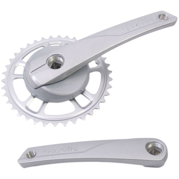Pédalier Gazelle Strixvaria 38 dents - argent