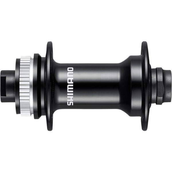 Shimano voornaaf hb-rs470 - 28 gaats - center lock - 12 mm steekas - zwart