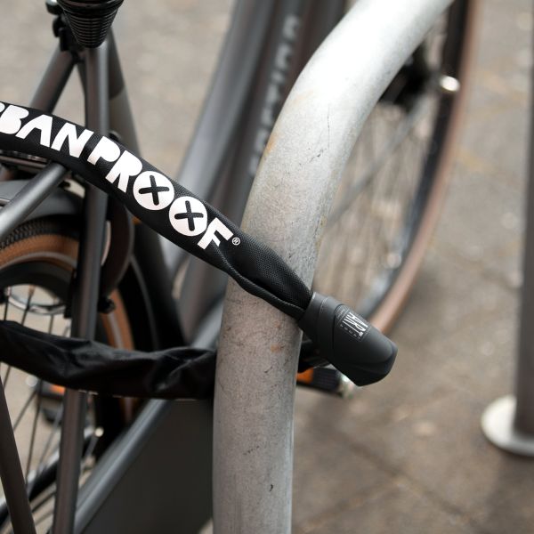 Urbanproof kettingslot art2 8mm 100cm zwart