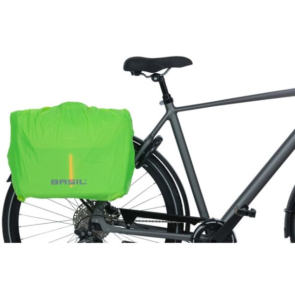Basil B-Safe Commuter Nordlicht - laptoptas - 17 liter - olijfgroen