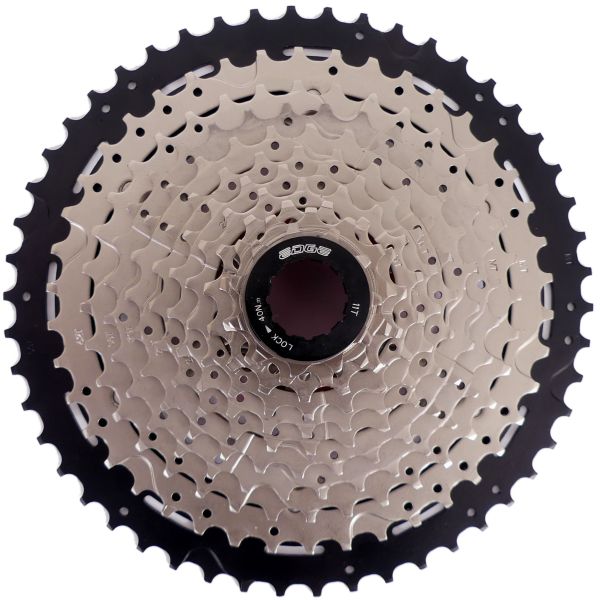 Edge cassette 11 speed cs-m9011 11-42t - zilver zwart