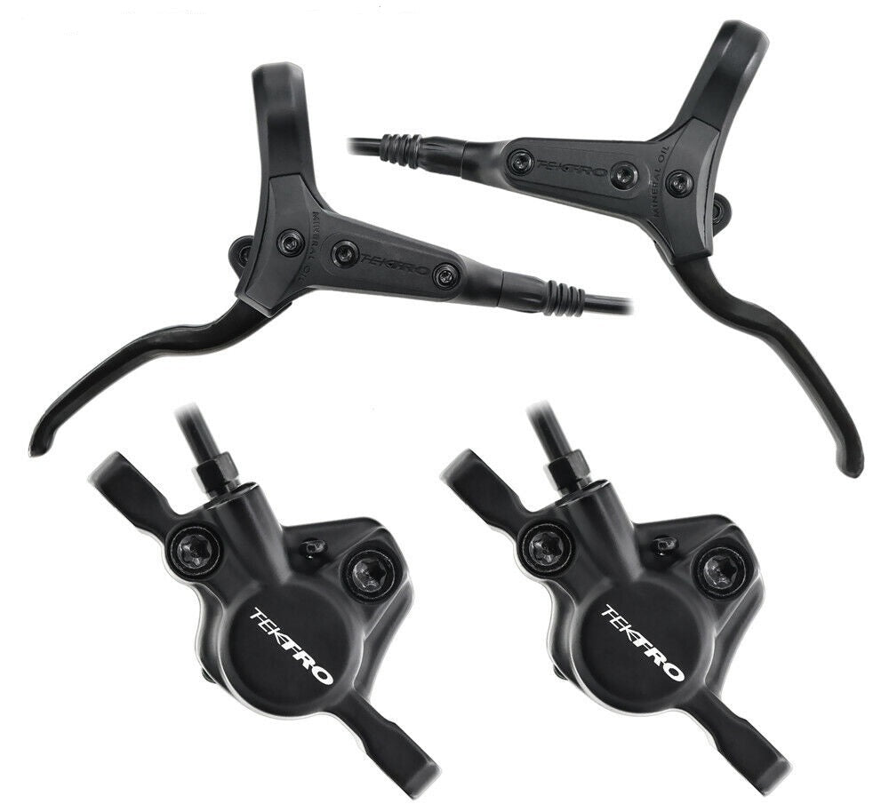 Shimano tektro hd-m275 hydraulische schijfremset voor + achter 1200 2000 mm zwart