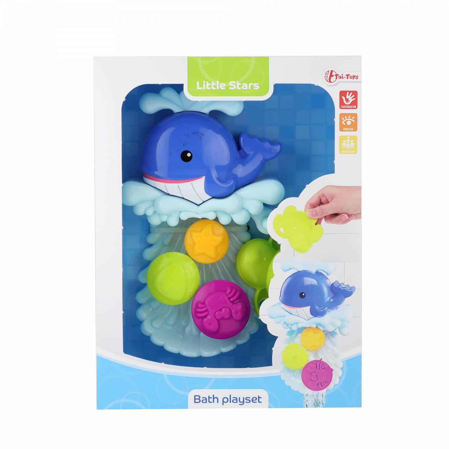 Toi-toys badspeelgoed watermolen voor aan het badje