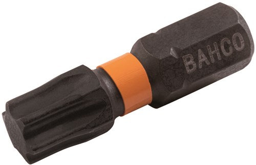 Bahco torsiebit 1 4 | heavy-duty | voor torx® schroeven | gekleurd | t20 x 25 mm - retailverpakking - 66im t20c-2p
