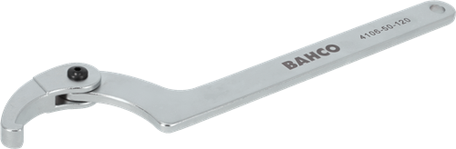 Bahco verstelbare haaksleutel | verchroomd | lengte 295 mm | 50-120 mm - 4106-50-120