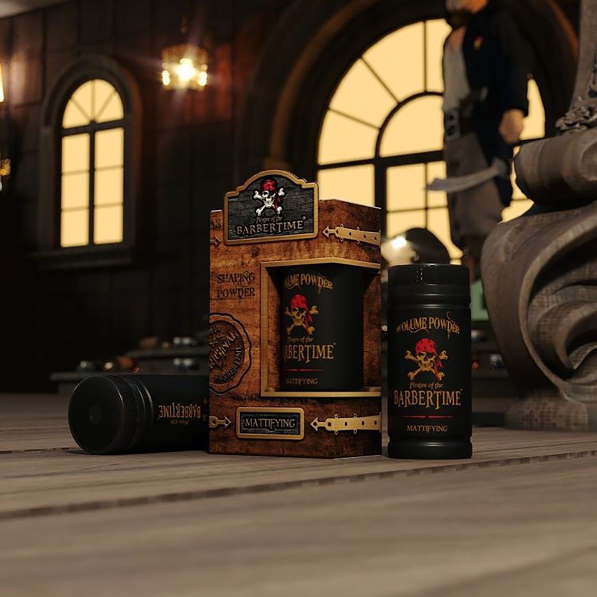 Barbertime haarvormpoeder matterend 20gr.