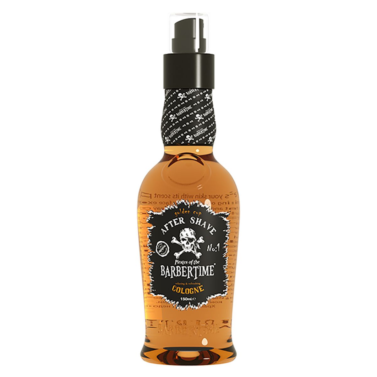 Barbertime aftershave cologne gouden cup nr. 1 150 ml