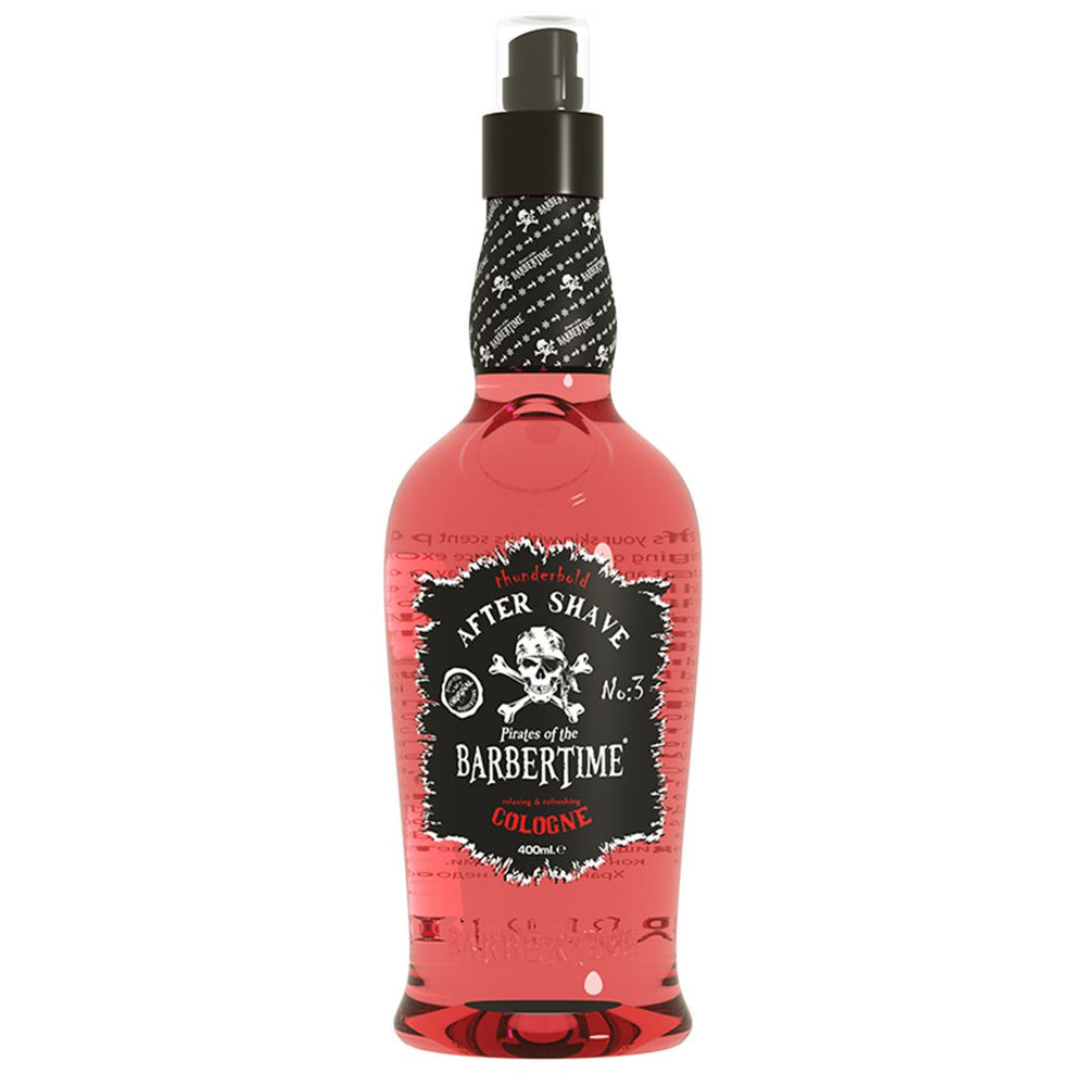 Barbertime after shave cologne thunderbolt no.3 400ml