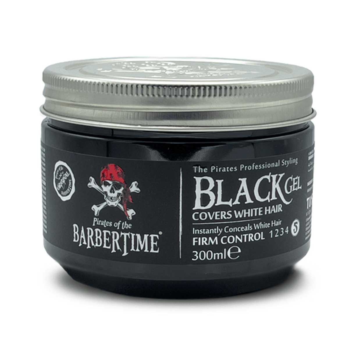 Barbertime zwarte gel 300ml