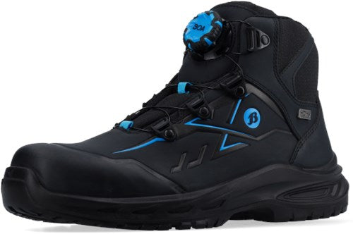 Bata werkschoen fayvr stone xw mid boa s7s | zwart | maat 41 - 8712843718999