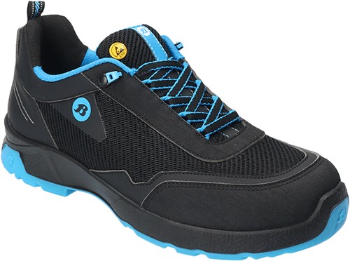 Bata werkschoen summ two laag s3 | zwart blauw | maat 45 - 00.017.140.45