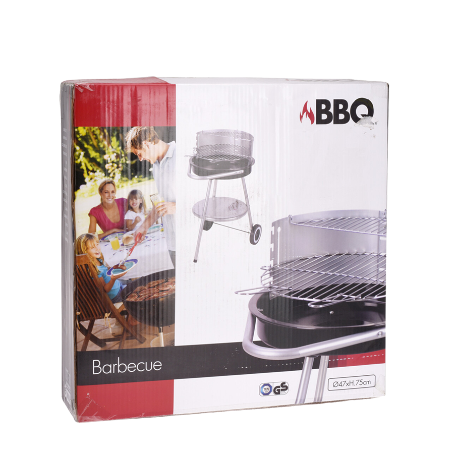 Bbq barbecue halfrond ø47x75cm