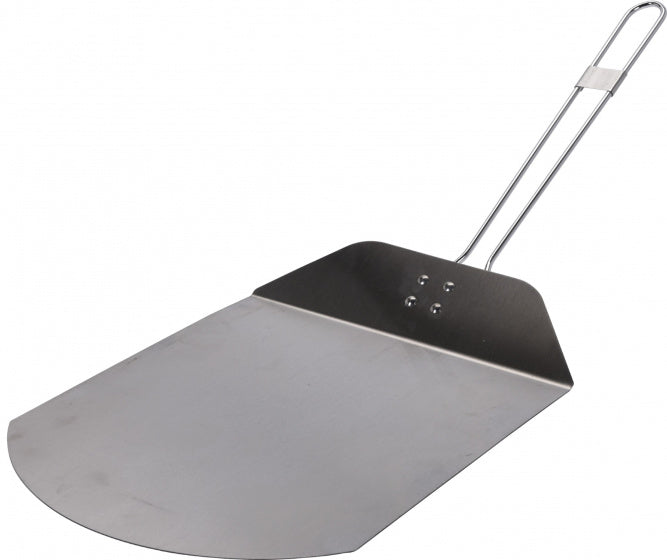 pizzaschep roestvrij staal zilver