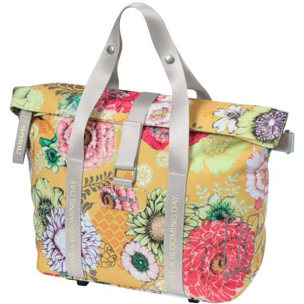 Basil Bloom Field MIK Bicycle Handbag - Yellow, compact and durable - 8-11L