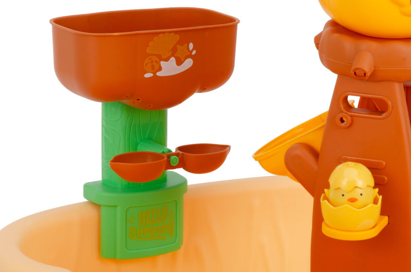 Strandspeelgoed zand- en watertafel met accessoires 29-delig