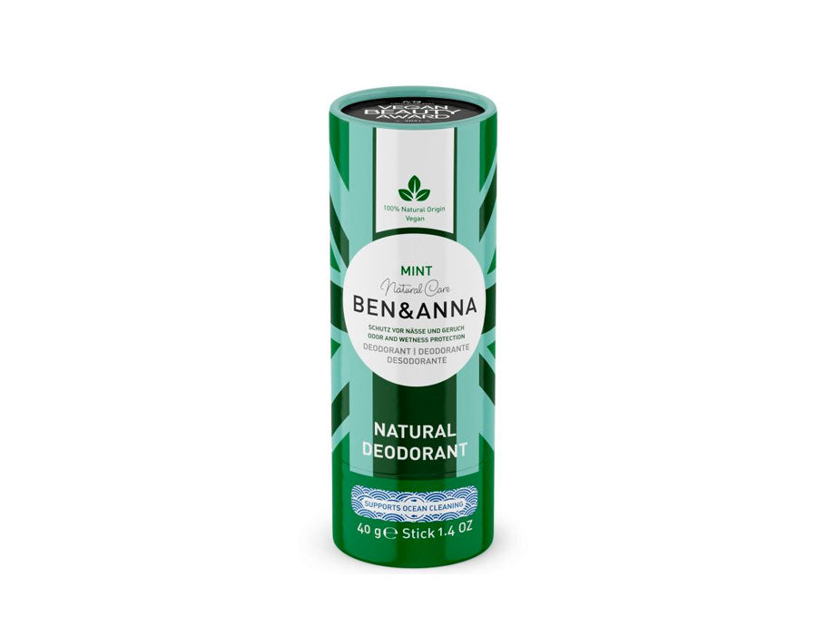 Ben Anna deodorant in papiertube - mint - 40 gram