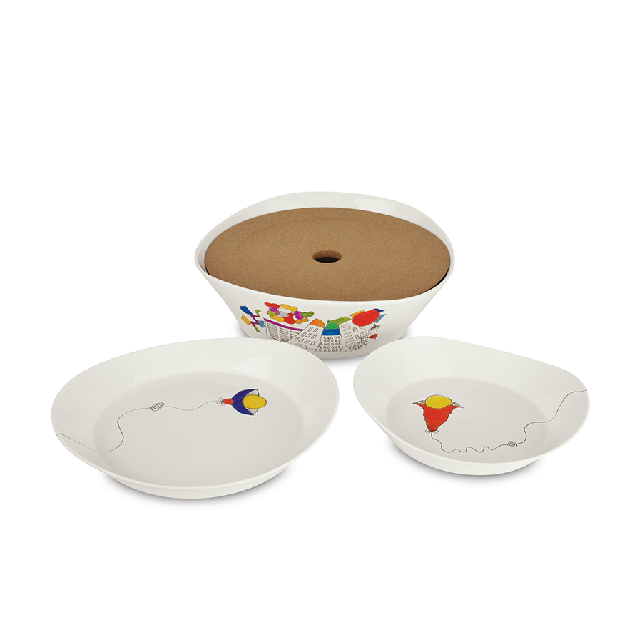 Berghoff bord rond codriez ø24cm 2 stuks