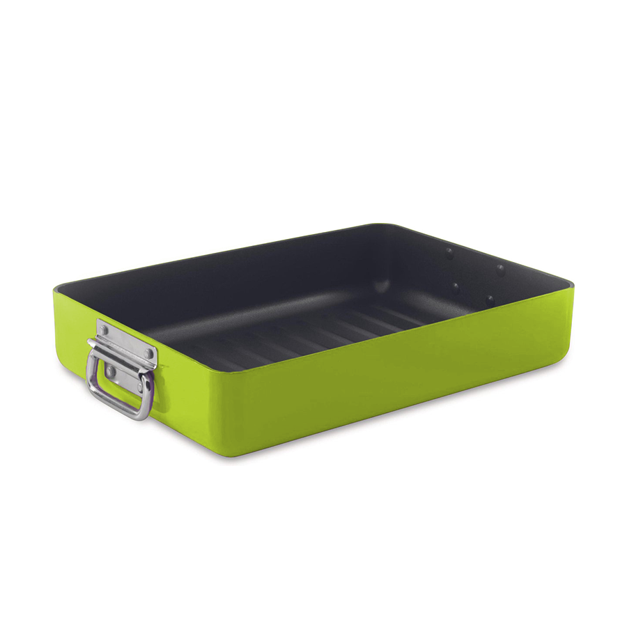 Berghoff eclipse braadschotel groen 44,5x25x7cm