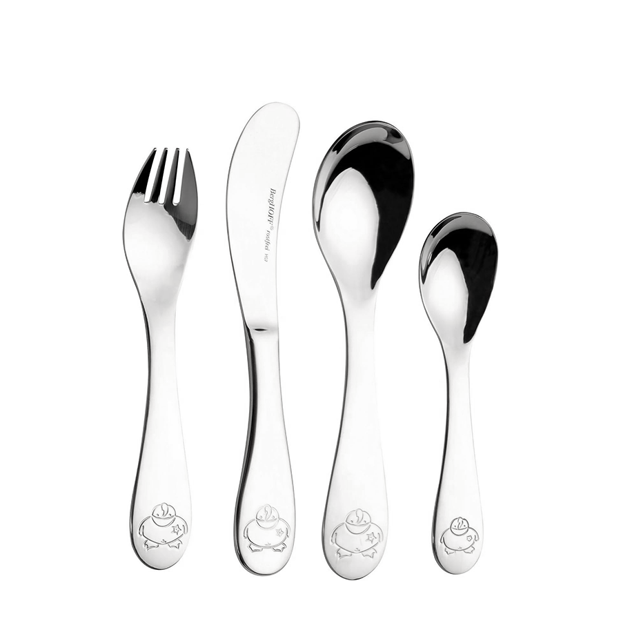 Berghoff sheriff duck bestekset baby 4-delig