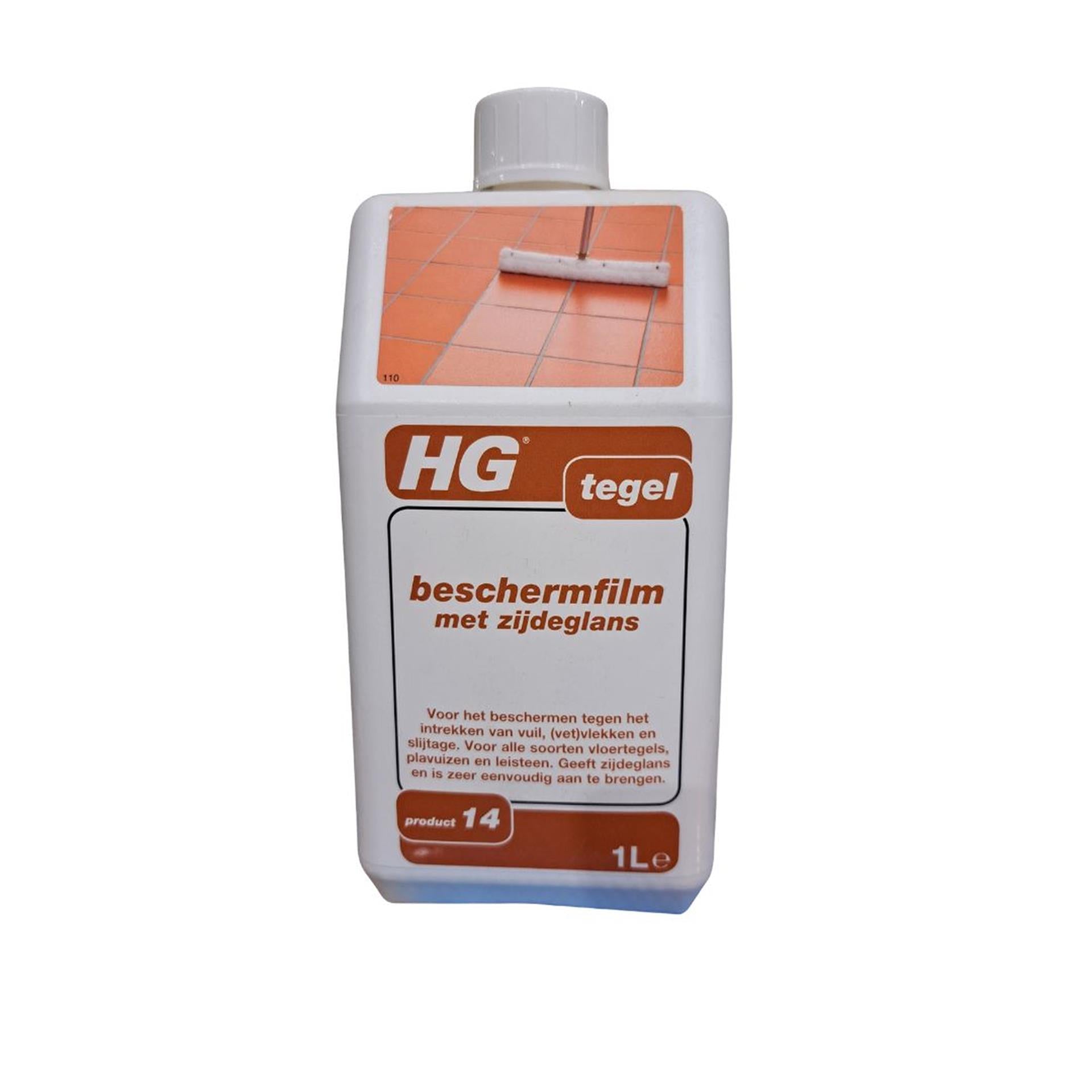 Hg tegel beschermfilm met zijdeglans 1l