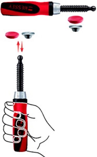 Bessey 2-componenten handgreep (tg gz gmz, overstek 80 mm) - 3101179