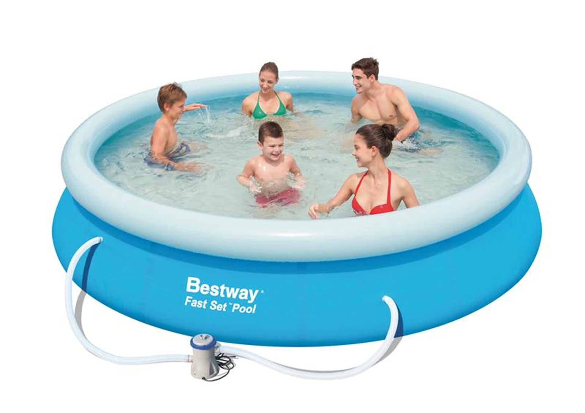 Bestway snelset zwembad (met filterpomp), 366x76cm