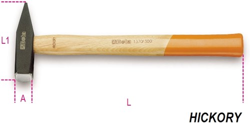 Beta 1370 500 bankhamer hickory met houten staal