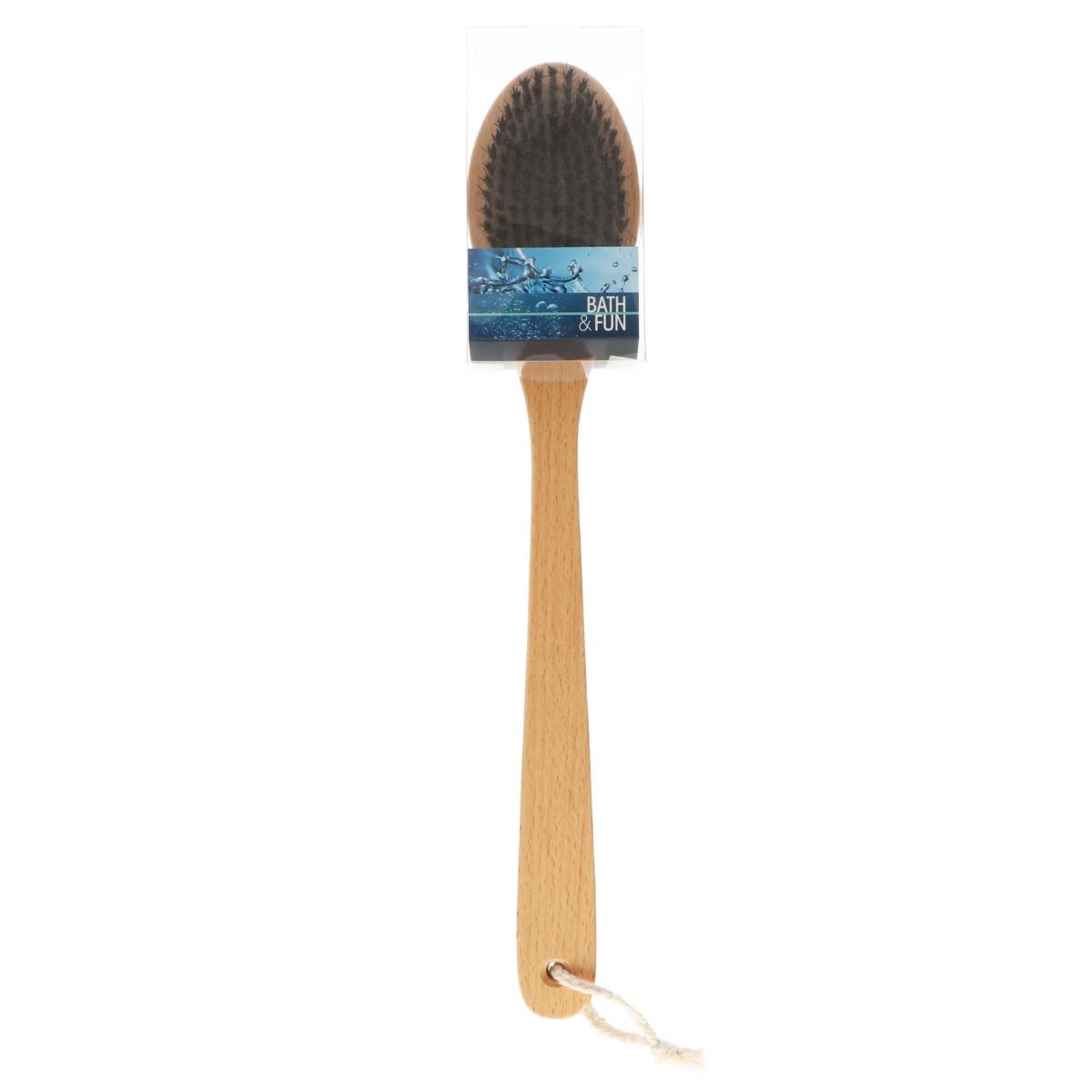 Badplezier badborstel hout varkenshaar