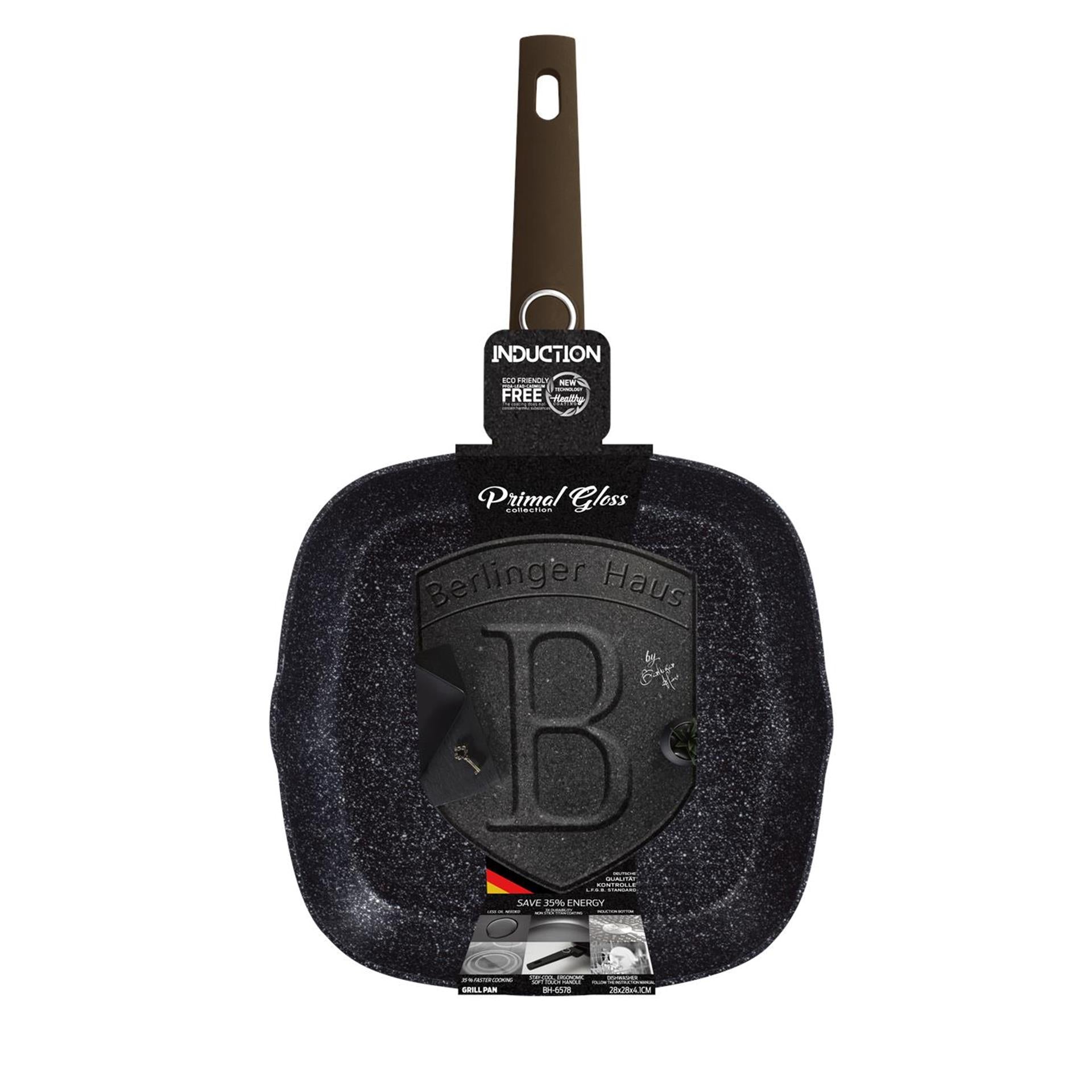 Berlingerhaus primal gloss grillpan 28cm