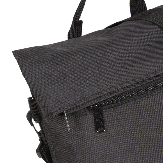 Bikedrops stuurtas met schouderhengsel nylon 6l zwart