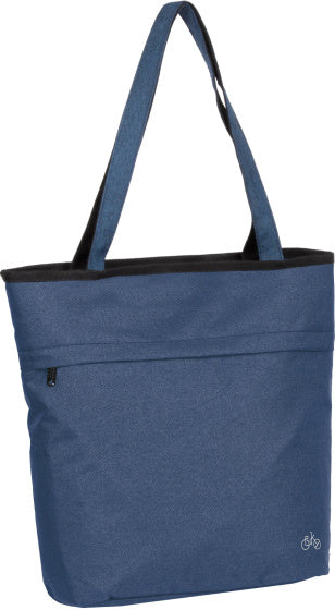 Bikedrops shopper fietstas nylon 21l navy