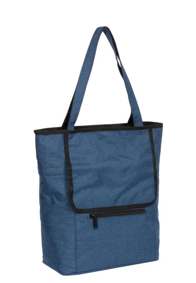 Bikedrops shopper fietstas nylon 21l navy