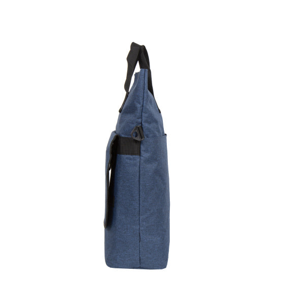 Bikedrops shopper fietstas met schouderhengsel nylon 12l navy