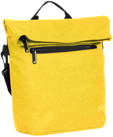Bikedrops stuurtas met schouderhengsel nylon 6l geel
