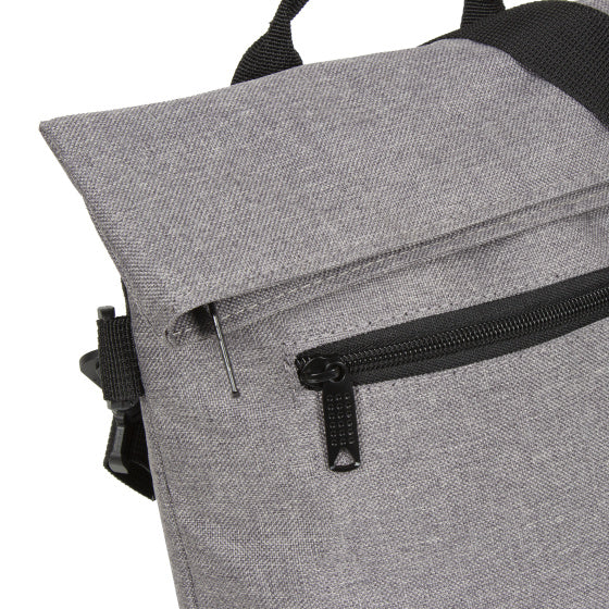 Bikedrops stuurtas met schouderhengsel nylon 6l grijs