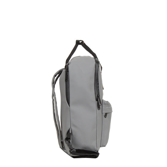 Bike spatwaterafstotende fietsrugzak 17l grijs