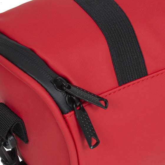 Bike splash waterafstotende stuurtas met schouderhengsel 3l rood