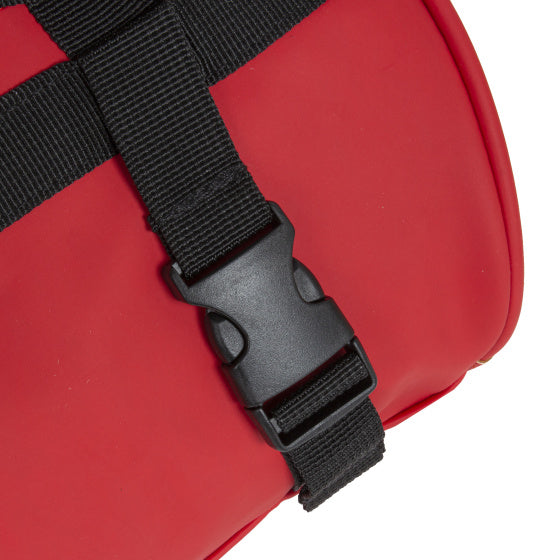 Bike splash waterafstotende stuurtas met schouderhengsel 3l rood